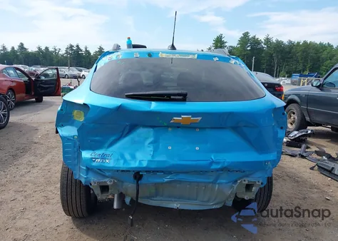 2025 Chevrolet Trax Fwd Lt из США, поврежденный, VIN KL77LHEP3SC135370